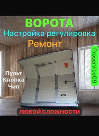 Ремонт гаражных ворот, секционных DoorHan, дорхан, дорхан