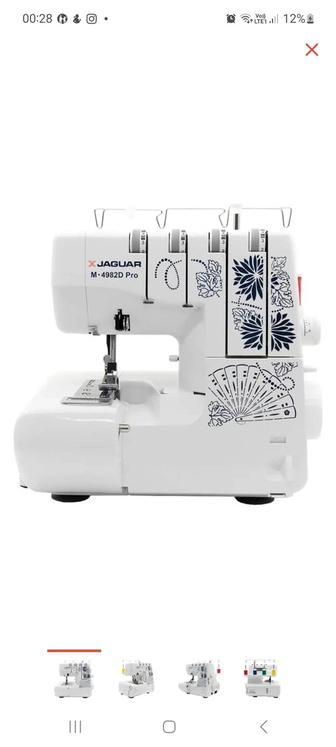 Продам оверлог ягуар jaguar 4982d pro. Новый ,пару раз пользовались.