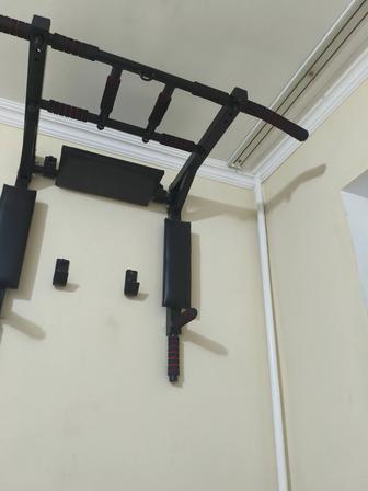 Турник 3-в-1 настенный (турник, брусья, пресс)