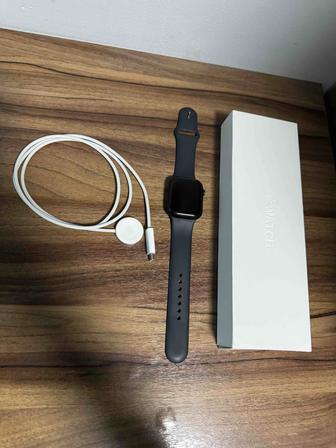 Смарт-часы Apple Watch  9 GPS M/L 45 мм синий-черный