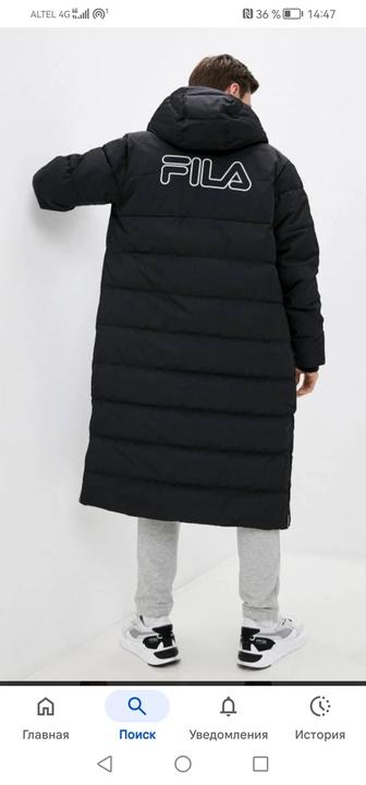 Продам куртку пуховик Fila ориг