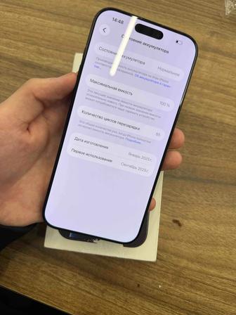 Айфон 16 про Макс 100акб 256 гб