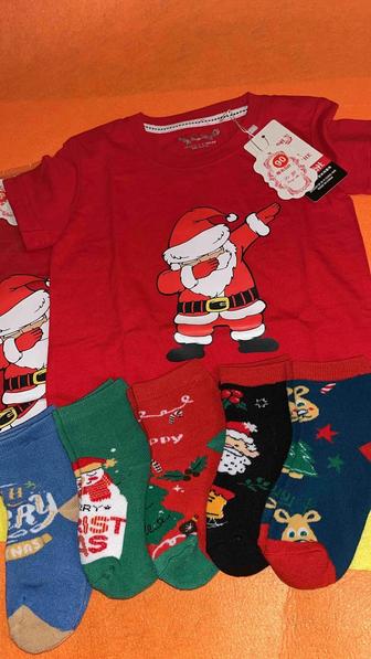 Новогодние футболки