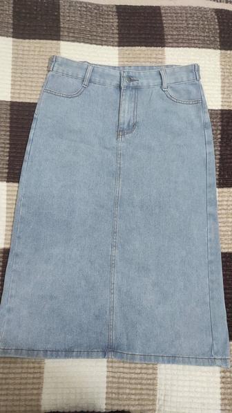 Джинсовая юбка