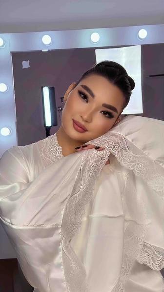 Свадебный макияж и прическа