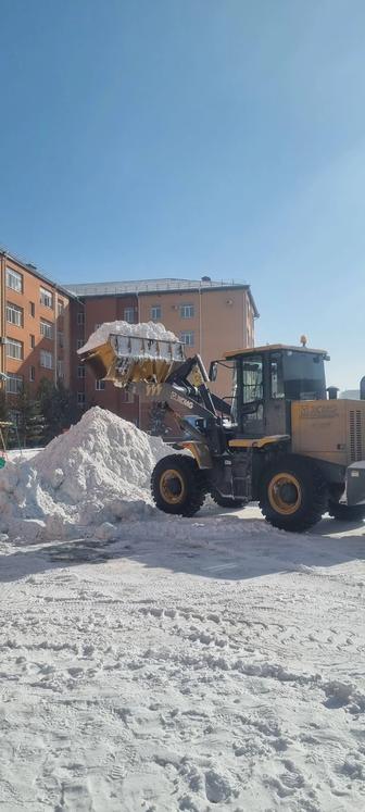 Услуга Погрузчика вывоз снега и мусора