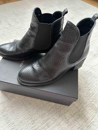 Женские ботинки TJ Collection из натуральной кожи, размер 36, стиль Chelsea