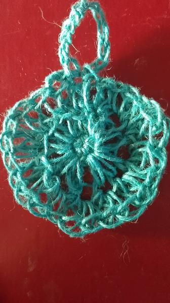 Экогубка из джута