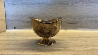 Серебряная антиквариатная сахарница из Голландии