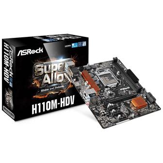 Материнская плата ASRock H110M-HDV