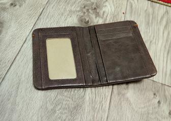 Портмоне мужской, кожаный. Кошелек