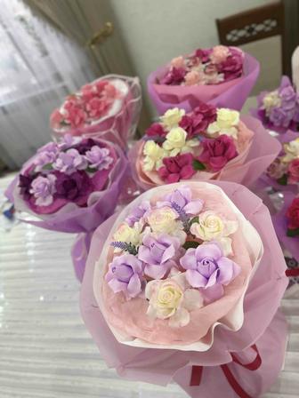 Мыльные цветы