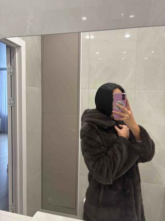 Женская норковая шуба