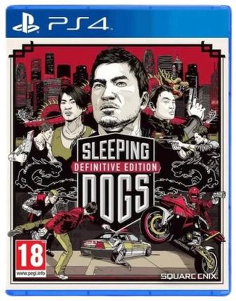 Sleeping Dogs. Definitive Edition PS4/PS5 диск