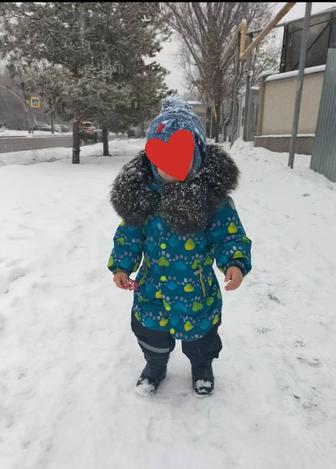 Детский зимний комбинезон