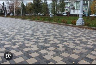 Укладка брусчатки