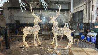 Новогодние олени