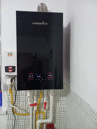 Отопление, теплыйпол,сантехника,конализация,газ кіргізу жұмыстарын жасаймы