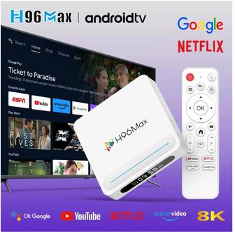 4K ТВ Приставка Андроид 14, ОЗУ 4 ГБ. ПЗУ 32 ГБ. Новый!!! в упаковке