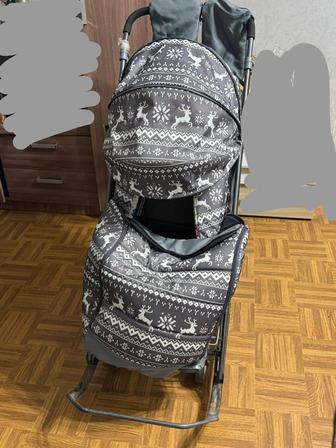 Продам коляску - санки