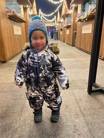 Продам зимний комбинезон Huppa 74 размер