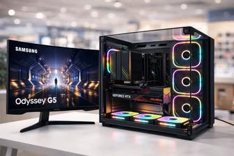 Готовый игровой сетап для 2К гейминга RTX 3080 Ryzen 5 7645HX 16GBDDR5