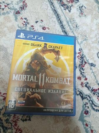 Продам диск мортал комбат 11 для PS 4