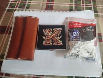 продам чехол для табака, подсигарник