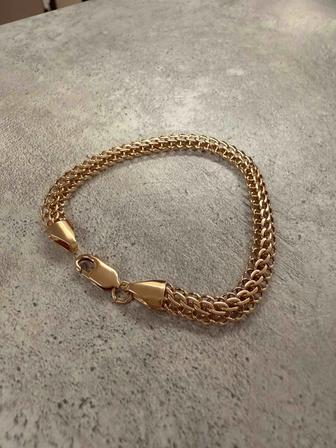 Золотой (браслет) 585 пробы Бисмарк