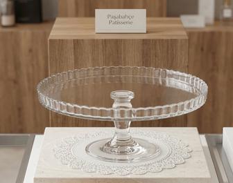 Стеклянная подставка для торта / десертов Pasabahce Patisserie.
