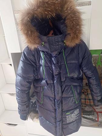 Пуховик 146 размер