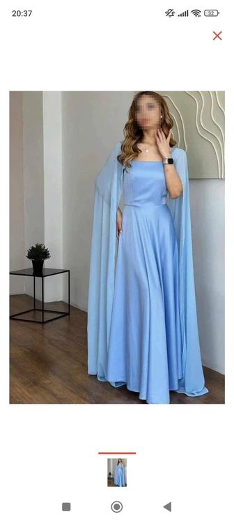 Нарядное нежное платье