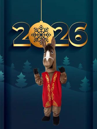 Аниматоры конь символ нового года
