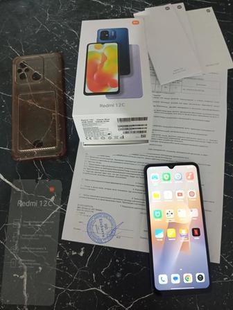 Redmi 12C 4/128Gb с коробкой и документами