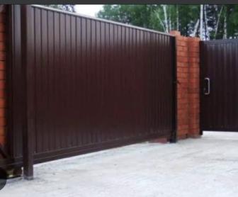 Сварочные работы любой сложности ворота распашные откатанные навесы перила