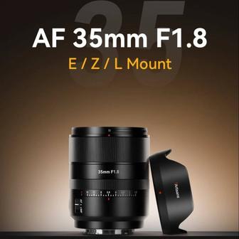 Новый объектив 35 1.8 на Sony FE