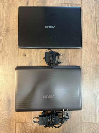 Два ноутбука ASUS (K53E рабочий и X502C на запчасти)