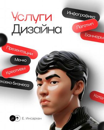 Графический дизайнер, smm дизайн, презентации, инфографика