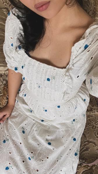 винтажное платье