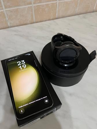Samsung galaxy S23 8/256. Samsung gear S3 frontier