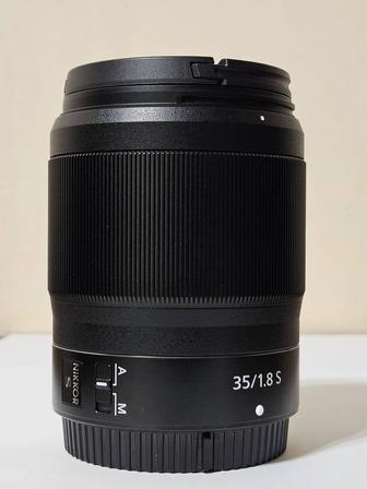 Nikon Z 35 mm f1.8 S line - объектив Nikkor Z