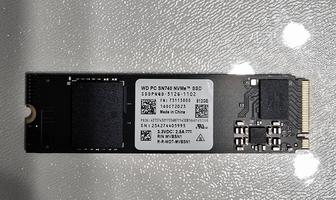 Продаю SSD 512ГБ Western Digital PC SN740 NVMe SSD