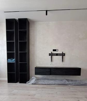 Подвесная тумба с полками