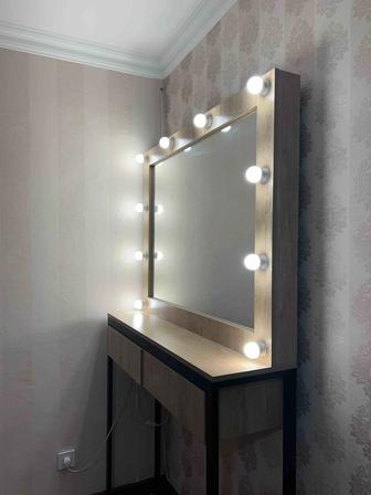 Зеркало для визажиста (тумба)