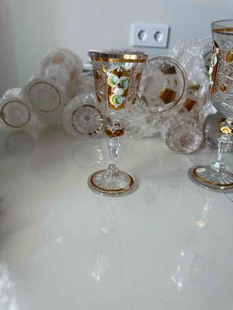 Продам набор рюмек чешский хрусталь Bohemia