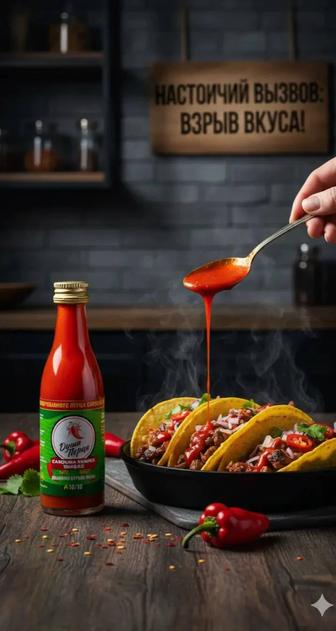 Соус Душа Перца Carolina Reaper Живая