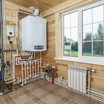 Монтаж котельной,теплые полы