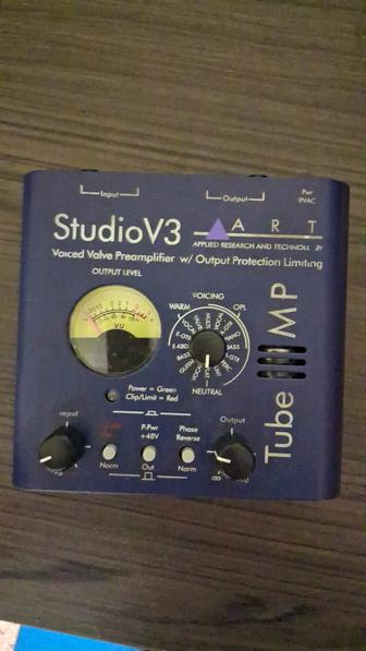 Микрофонный предусилитель ART Tube MP Studio V3