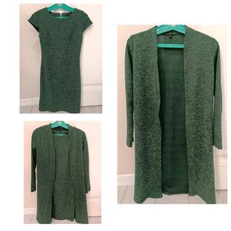 Платье женское с накидкой