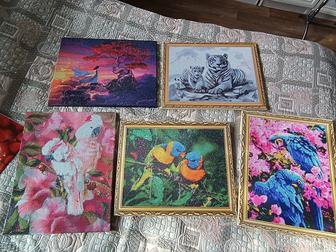 Готовая картина из страз